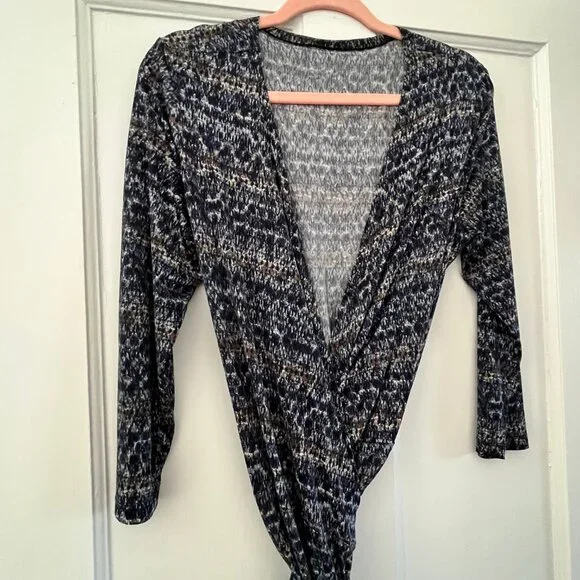 Drapey Soft Wrap Dress - XL - Kulayan - USA Brand Made in the Philippines - EUC - Picture 9 of 9